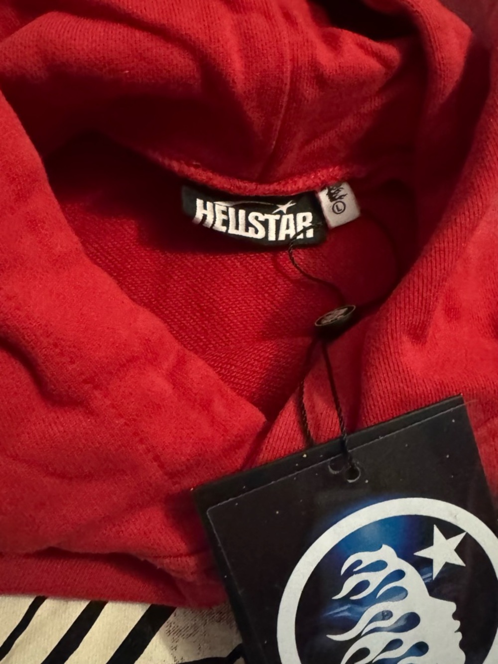 Hellstar Records Red Flame Graphic Jogger Sweatpants - Hellstar - Picture 6 of 7